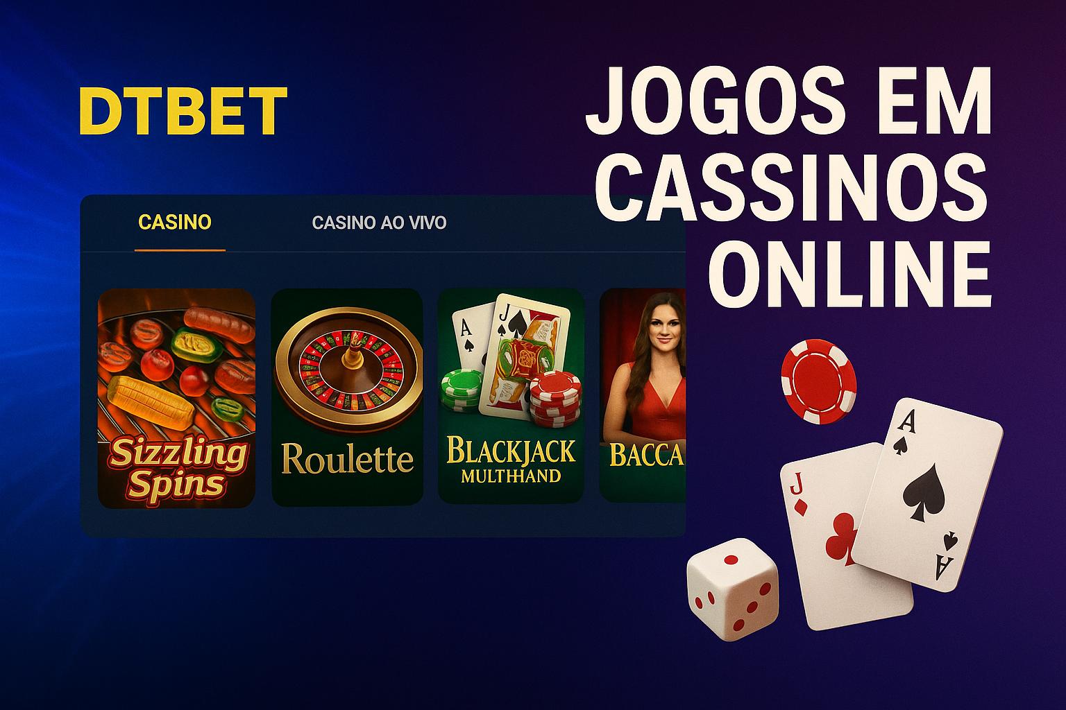 Jogos de cassino online inovadores e emocionantes na DTBET